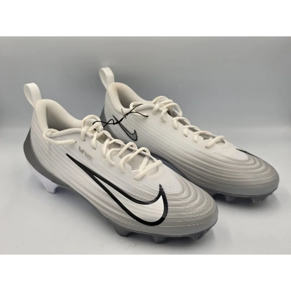 Nike Vapor Speed 3 White Wolf Grey Football Cleats Men's Size 11.5 FB3303-100